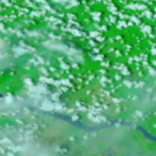 Incendio cerca de Vila do Engenho — NASA satellite