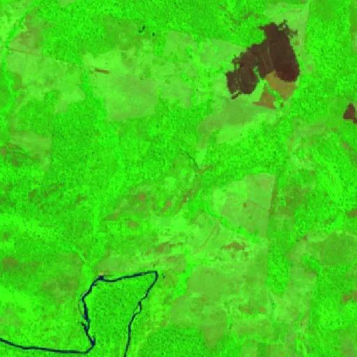 Wildfire near Vila do Noé — Sentinel-2 SWIR (fuego)
