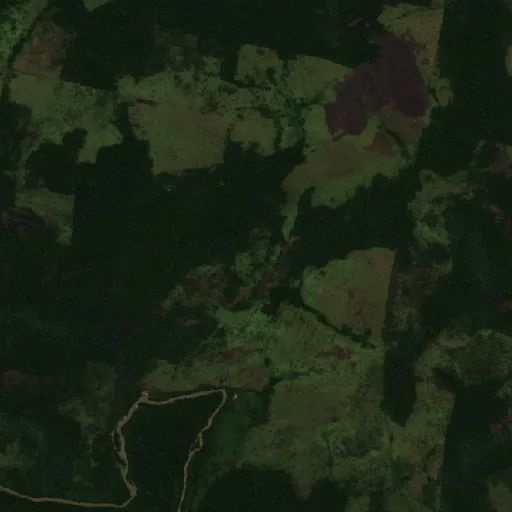 Wildfire near Vila do Noé — Sentinel-2 true color