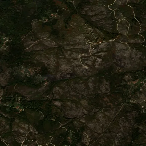 Wildfire near Vila — Sentinel-2 true color