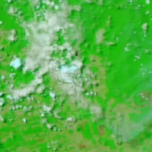 Wildfire near Vila Riozinho (Sep 19) — NASA satellite