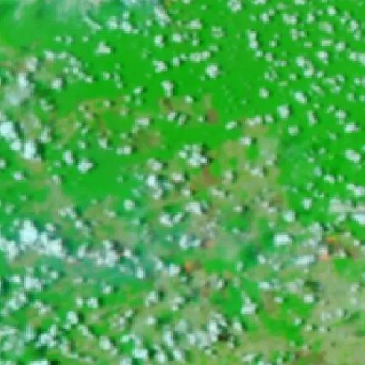 Wildfire near Vila Riozinho (Oct 10 · NW) — NASA satellite