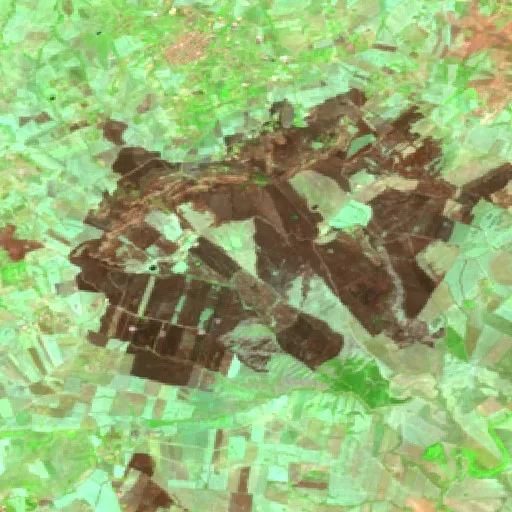 Incendio cerca de Villalba (Jul 22) — Sentinel-2 SWIR (fuego)