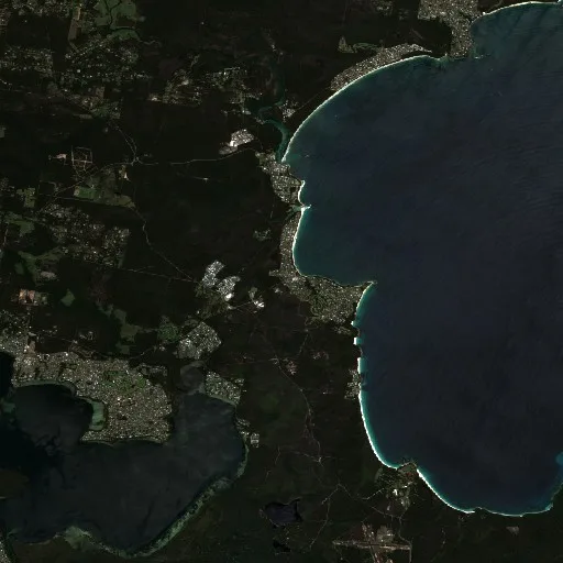 Vincentia Bushfire — Sentinel-2 true color