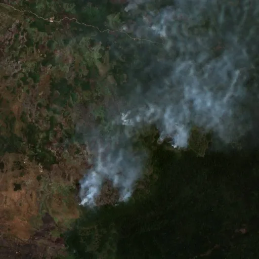Containment Color Id Wildfire near Wamena, Indonesia (2026) — Map & Containment