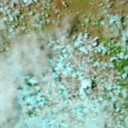 Incendio cerca de Wandoan — NASA satellite