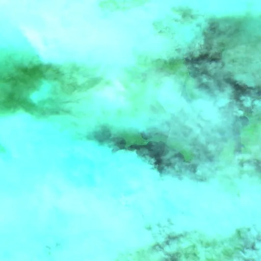 Incendio cerca de Wangi Wangi (sin fecha) — Sentinel-2 SWIR (fuego)
