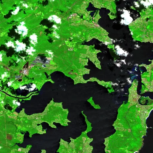Incendio cerca de Wangi Wangi — Sentinel-2 SWIR (fuego)