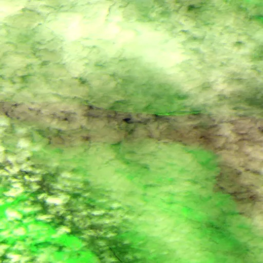 Incendio cerca de Waskaganish — Sentinel-2 SWIR (fuego)