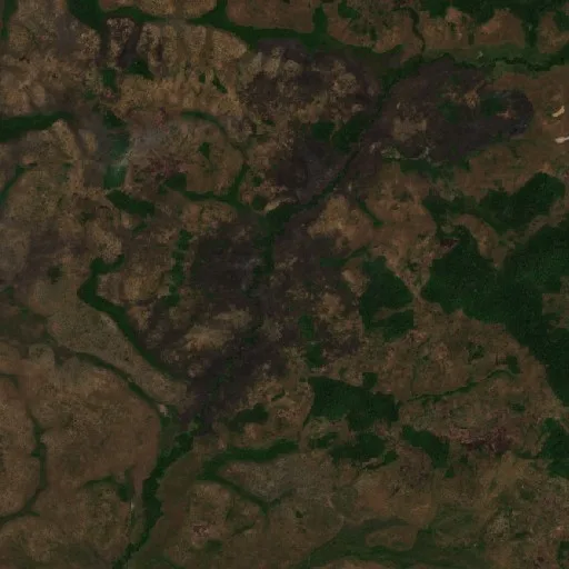 Incendio cerca de Waypa (29 oct) — Sentinel-2 true color