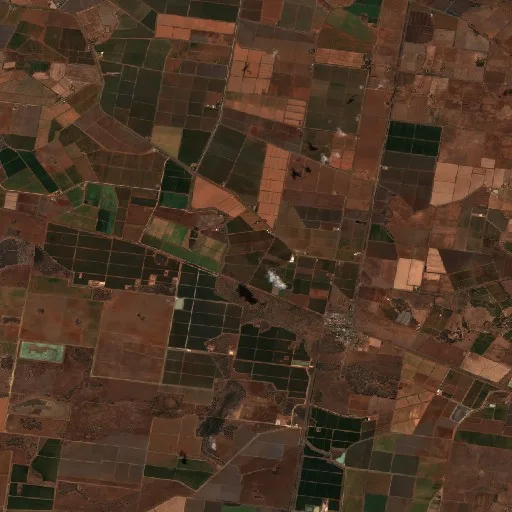 Whitton Bushfire — Sentinel-2 true color