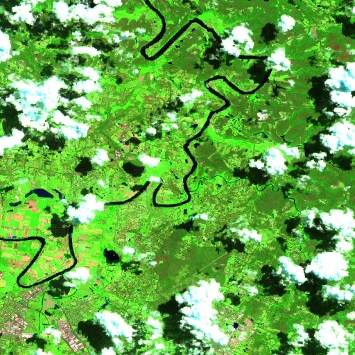 Wilberforce Bushfire — Sentinel-2 SWIR (fuego)