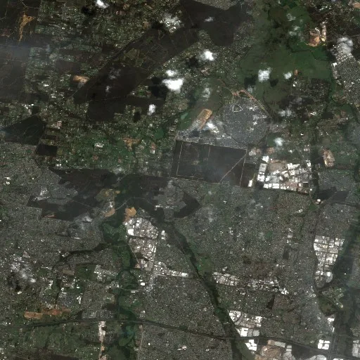Willmot Bushfire — Sentinel-2 true color