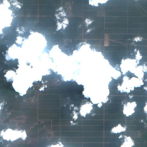 Wildfire near Wiralaga Mulya (Oct 12 · S) — Sentinel-2 true color