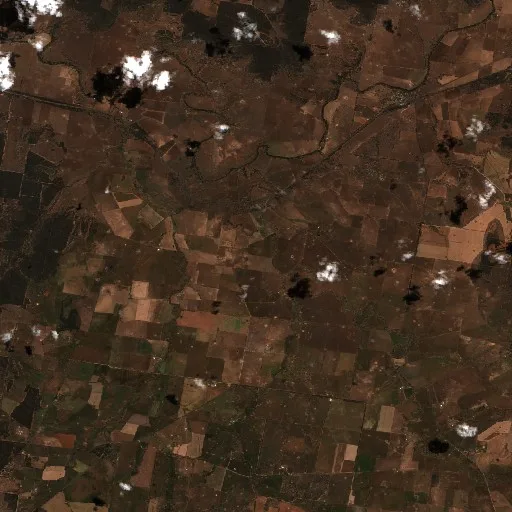 Incendio cerca de Wongarbon — Sentinel-2 true color