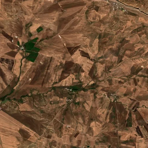 Wildfire near Yanarsu — Sentinel-2 true color