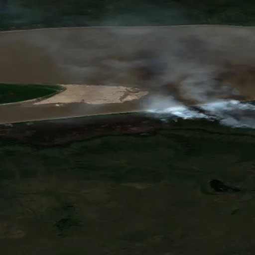 Wildfire — Sentinel-2 true color