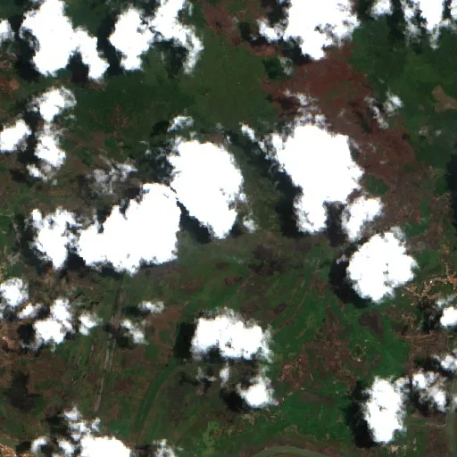 Wildfire — Sentinel-2 true color