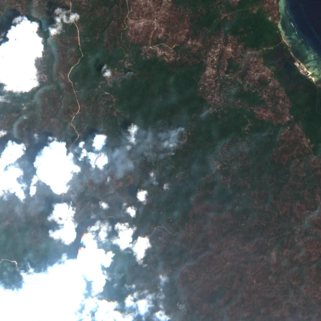 Incendio, Papúa Nueva Guinea (2026): mapa y contención