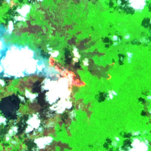 Incendio — Sentinel-2 SWIR (fuego)