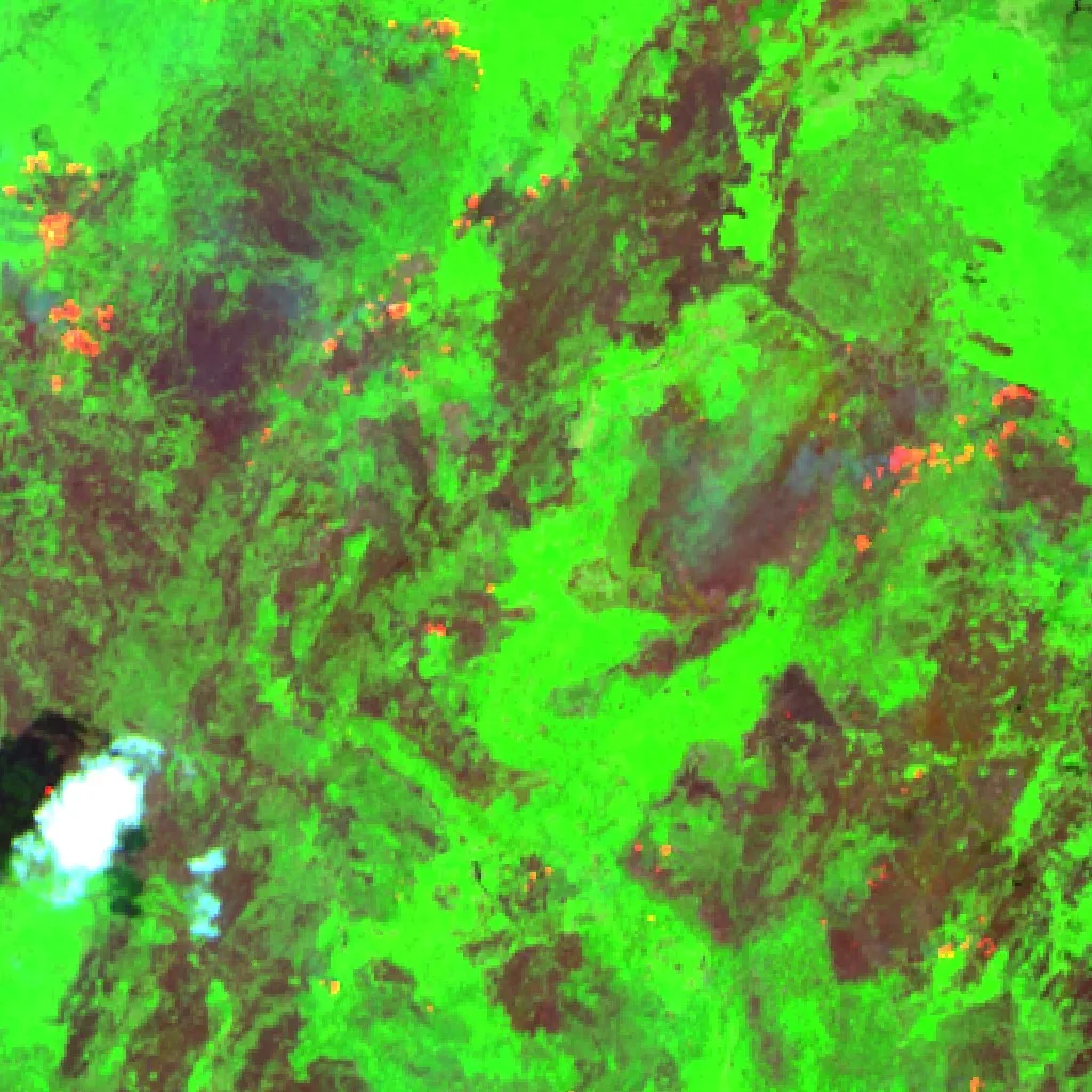 Incendio — Sentinel-2 SWIR (fuego)