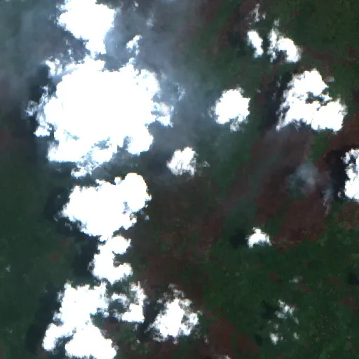 Wildfire, Papua New Guinea (2026) — Map & Containment