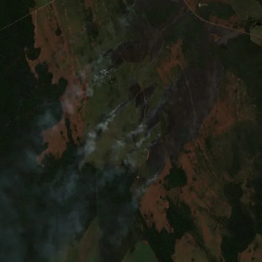 Wildfire — Sentinel-2 true color