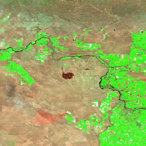 Wildhorse Fire (Idaho) — Sentinel-2 SWIR (fuego)