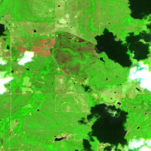 Wright Fire (Oklahoma) — Sentinel-2 SWIR (fuego)