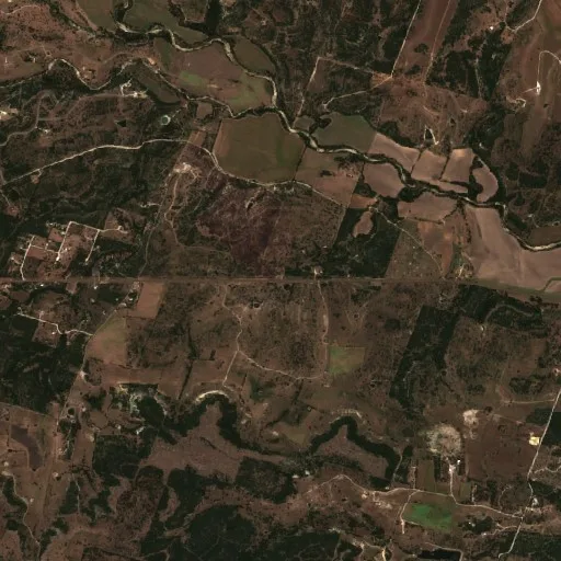 Yellow Sqaure Fire (Texas) — Sentinel-2 true color