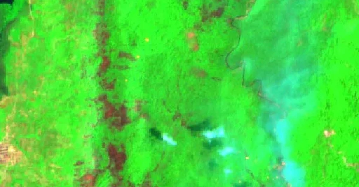 Wildfire near Bobong, Indonesia (2026) — Map & Containment