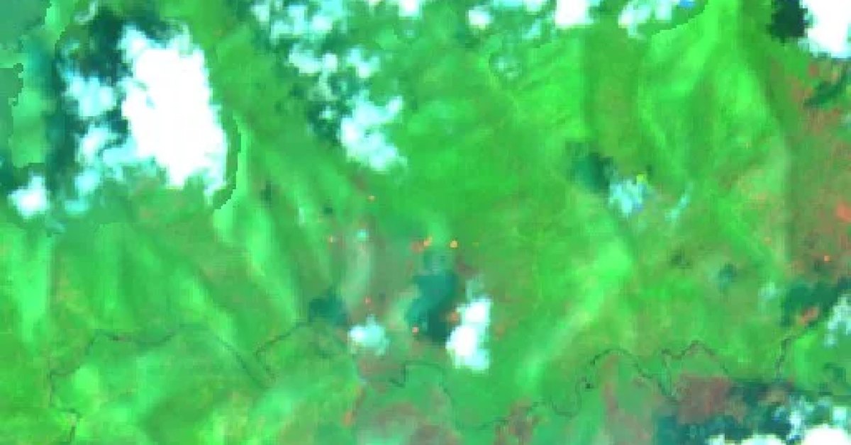 Wildfire near Konawe, Indonesia (2026) — Map & Containment