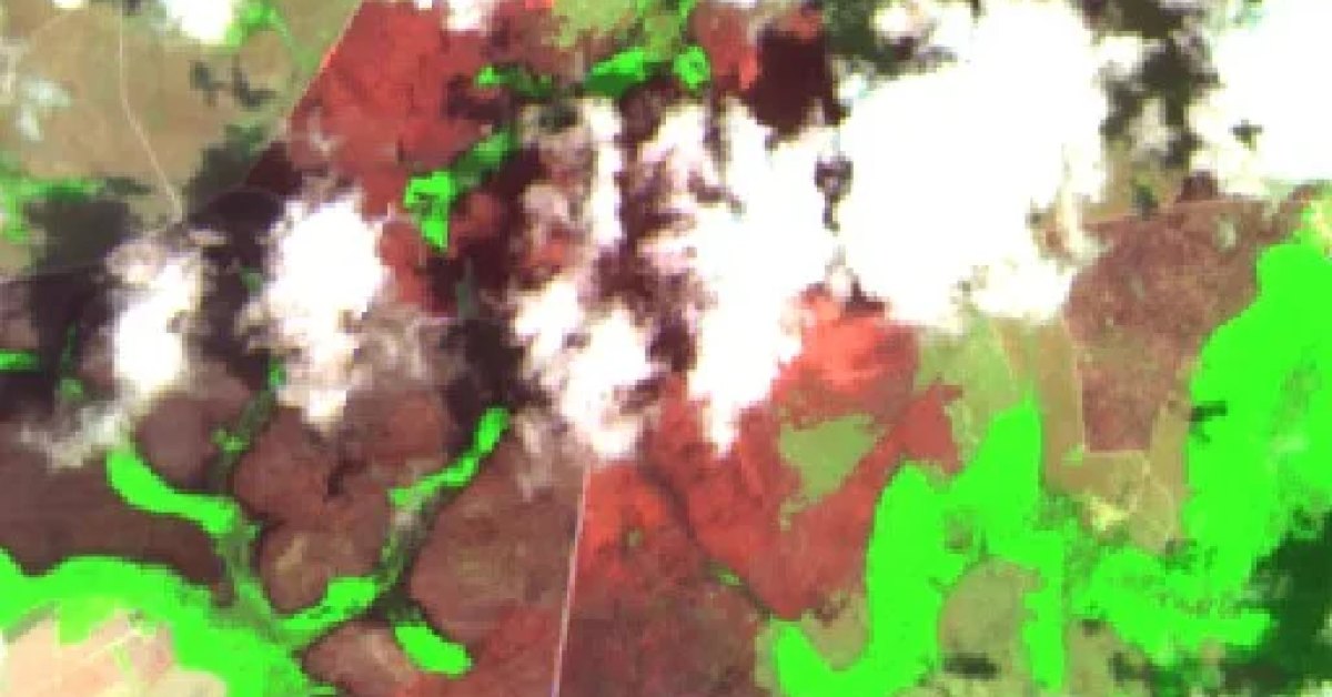 Wildfire near Lago da Vaca, BR (2026) — Map & Containment