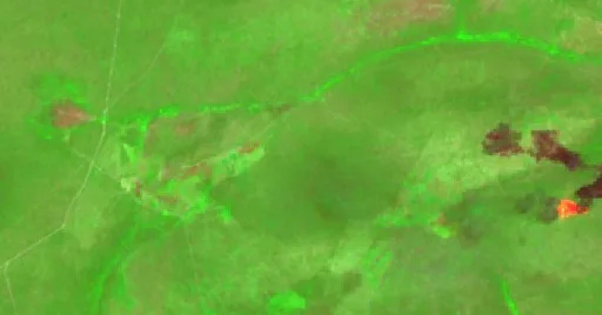 Wildfire near Montezuma, BR (2026) — Map & Containment