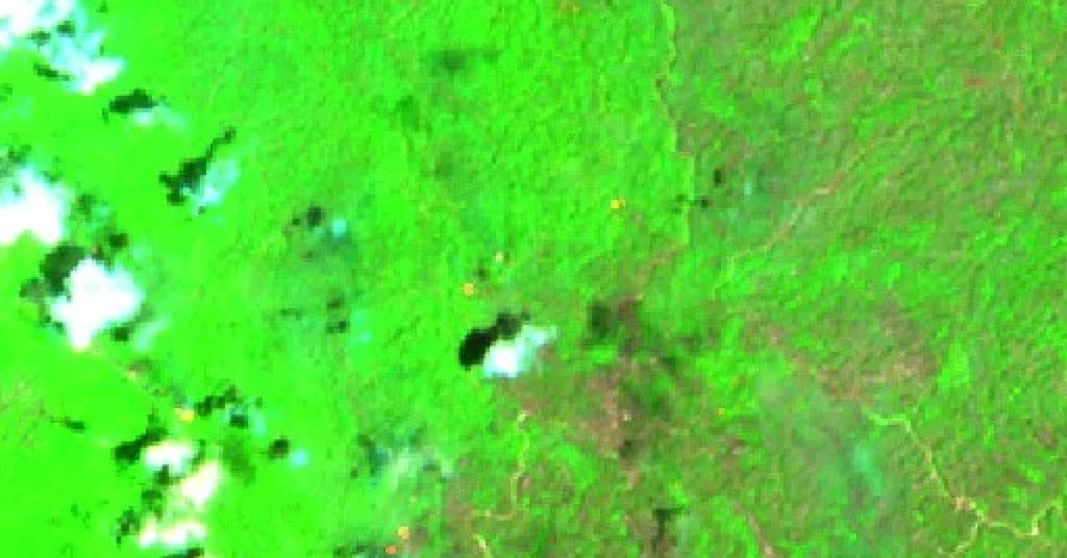 Wildfire, Papua New Guinea (2026) — Map & Containment